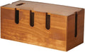 Zerodeko Wooden Cord Organizer - Cable Management Box for Desk