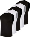 Men's Mesh Active Athletic Tech Tank Top 5-Pack - Breathable Workout