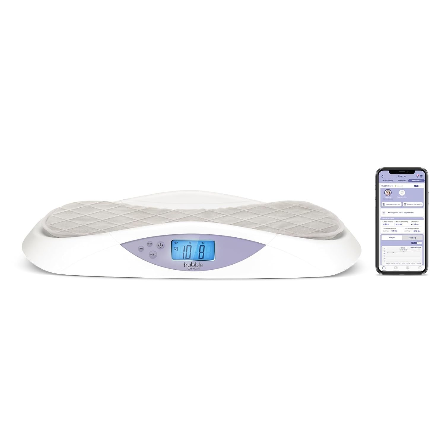Track Baby's Growth Easily with Hubble Grow Smart Scale