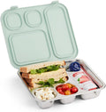 Kids Stainless Steel Bento Box with Silicone Lid - Leak-proof