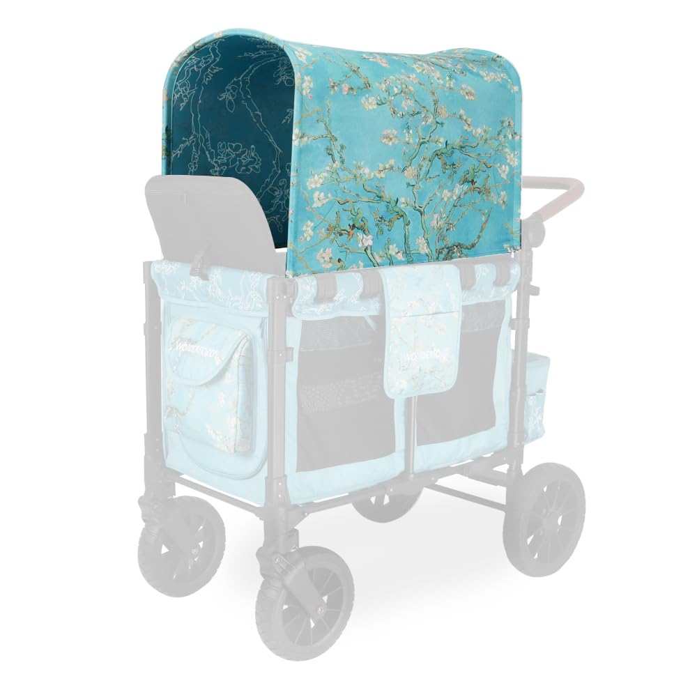 WONDERFOLD Rain Cover for Stroller Wagon - Van Gogh Canopy