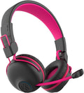 JBuddies Play Gaming Kids Headset, Pink - 22+ Hour Bluetooth Play