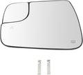 TRQ Driver Side Heated Blind Spot Mirror Glass for 2019-2021 Ram 1500