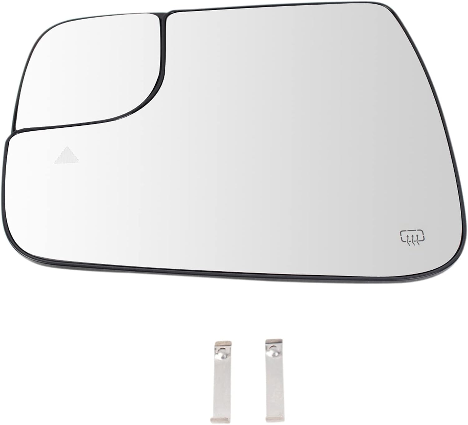 TRQ Driver Side Heated Blind Spot Mirror Glass for Ram 1500