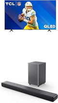 TCL 85-Inch Q68 QLED Pro 4K UHD Smart TV with Sound Bar - Immersive 4K