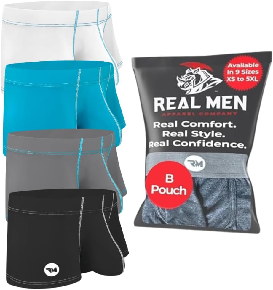Real Men Bulge Enhancing Pouch Underwear for Ultimate Comfort