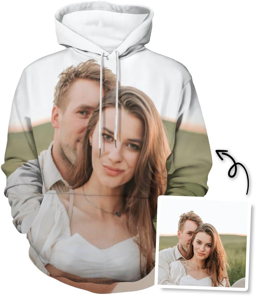 Custom 3D Printed Hoodie - Design Your Own!