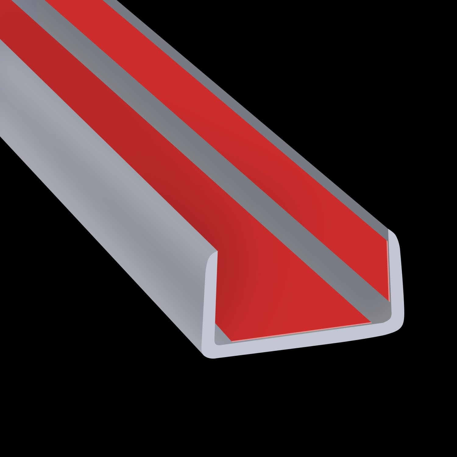 Flexible Self Adhesive U Shaped Edge Trim for Furniture Protection