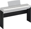 Adjustable Wooden Keyboard Stand | Compatible with Yamaha Keyboards | Sleek Black Finish