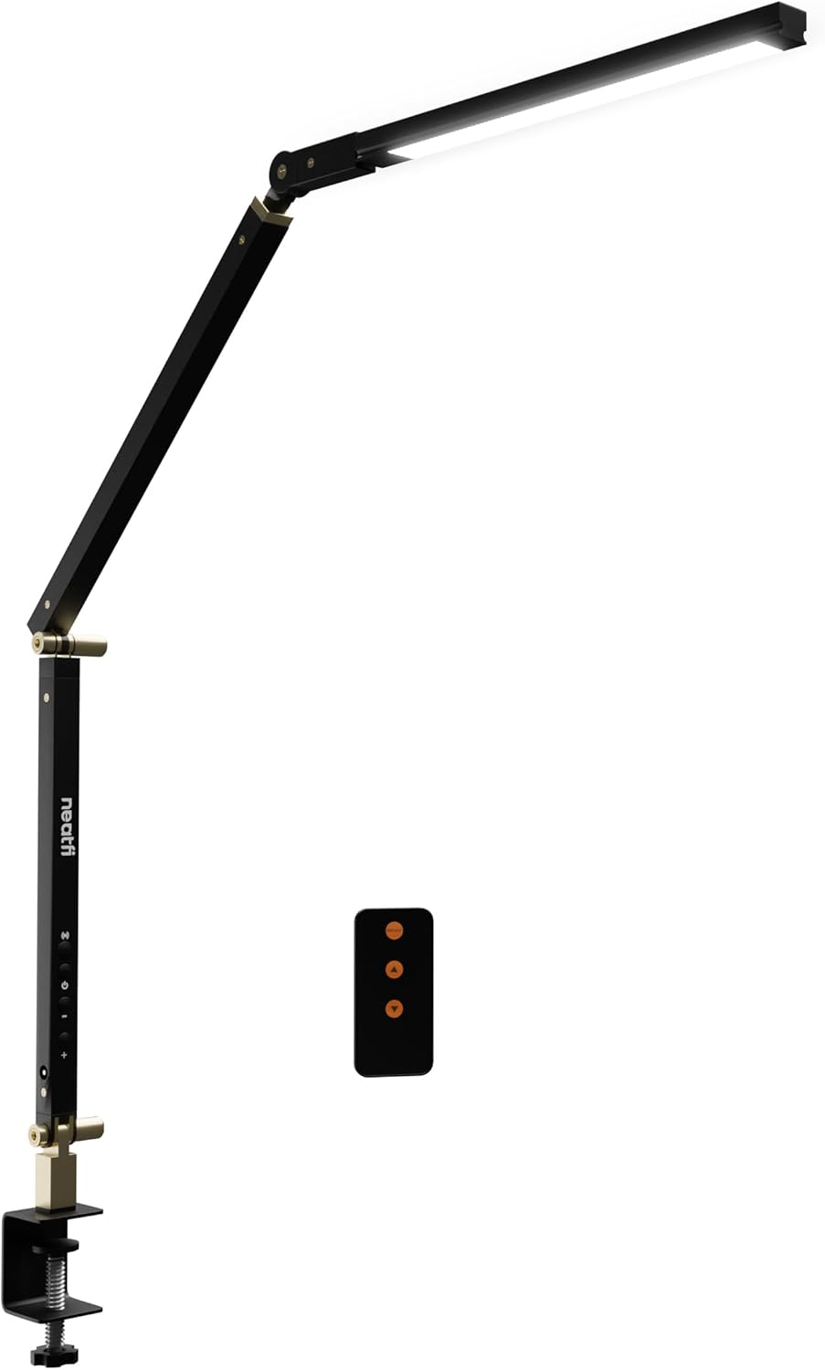 Neatfi Clamp Desk Lamp: Remote Control, Stepless Dimming