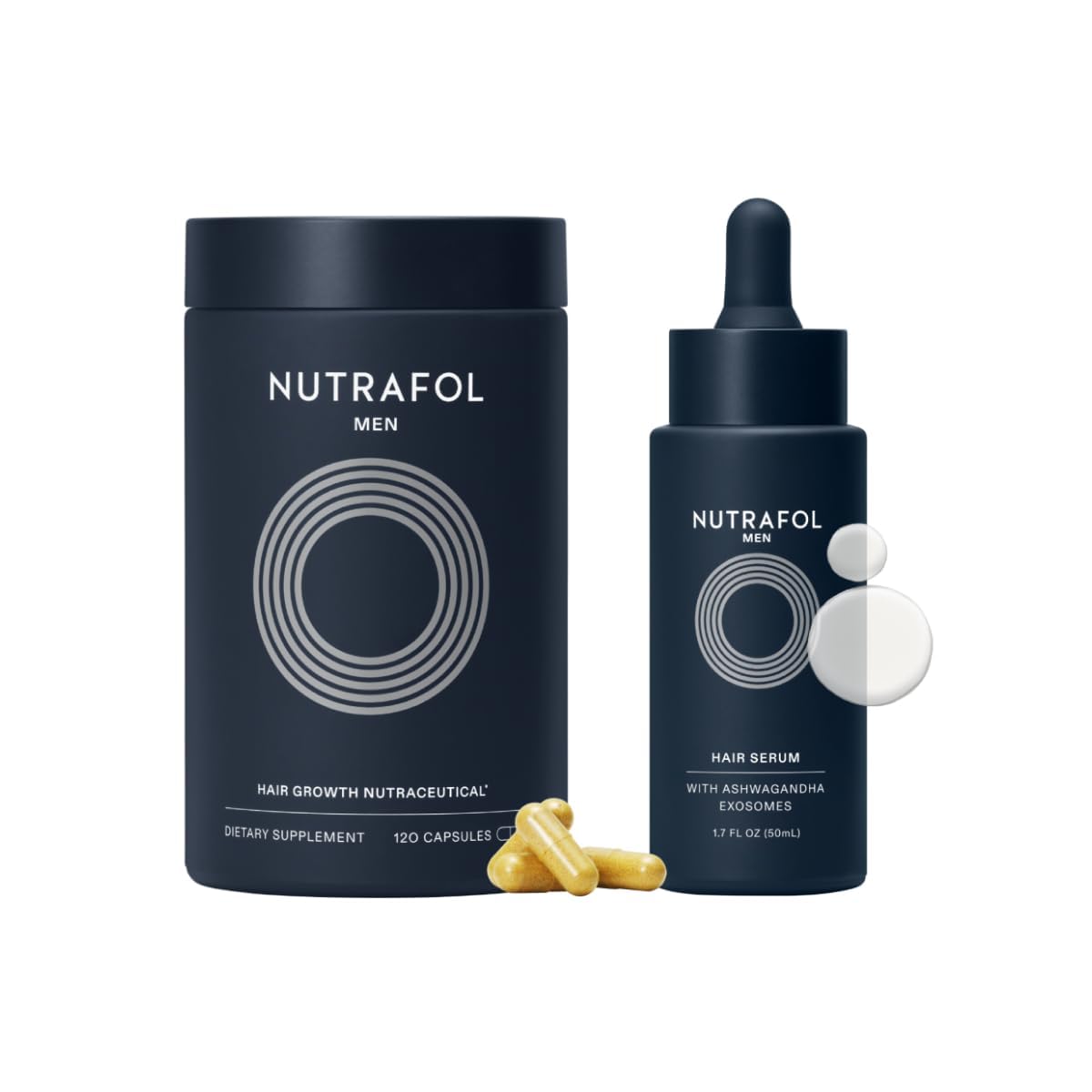 Nutrafol Men's Hair Growth Supplement for Thickness and Strength