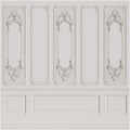 Vintage Room 10x10ft Vinyl Backdrop - European Frame Photo Background