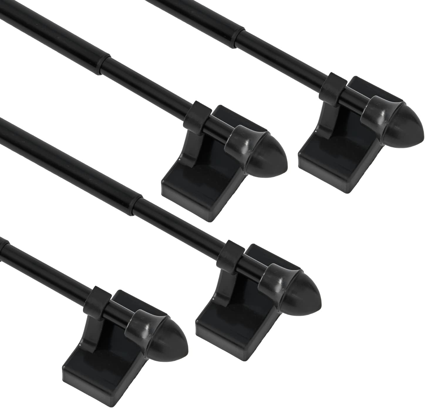 LaigenGanzi Magnetic Rods - Easy Install 4 Pack