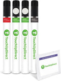 TouchUpDirect AZ/M7446A Star White Metallic Tricoat Touch Up Paint