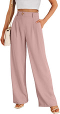 LILLUSORY Wide Leg Dress Pants Women's High Waisted Trousers