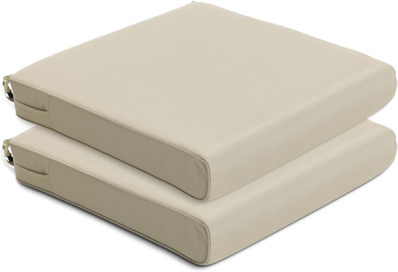 BPS 23x26 Inch Deep Seat Outdoor Cushion for Patio Chairs