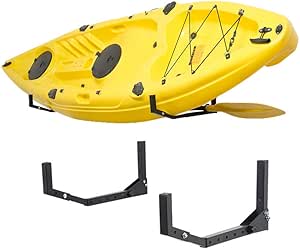 Wallmaster Kayak Storage Hooks for Efficient Garage Organization