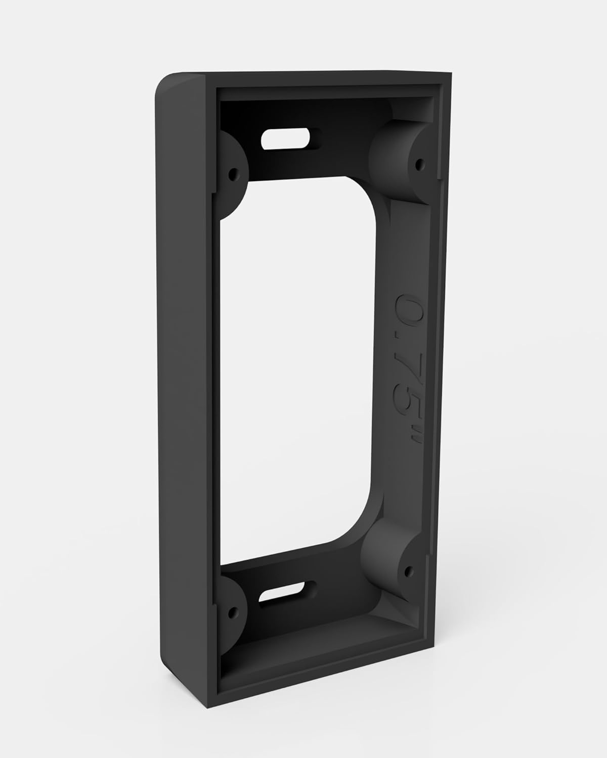 Enhance Security with RING Doorbell Mount Spacer - BLACK