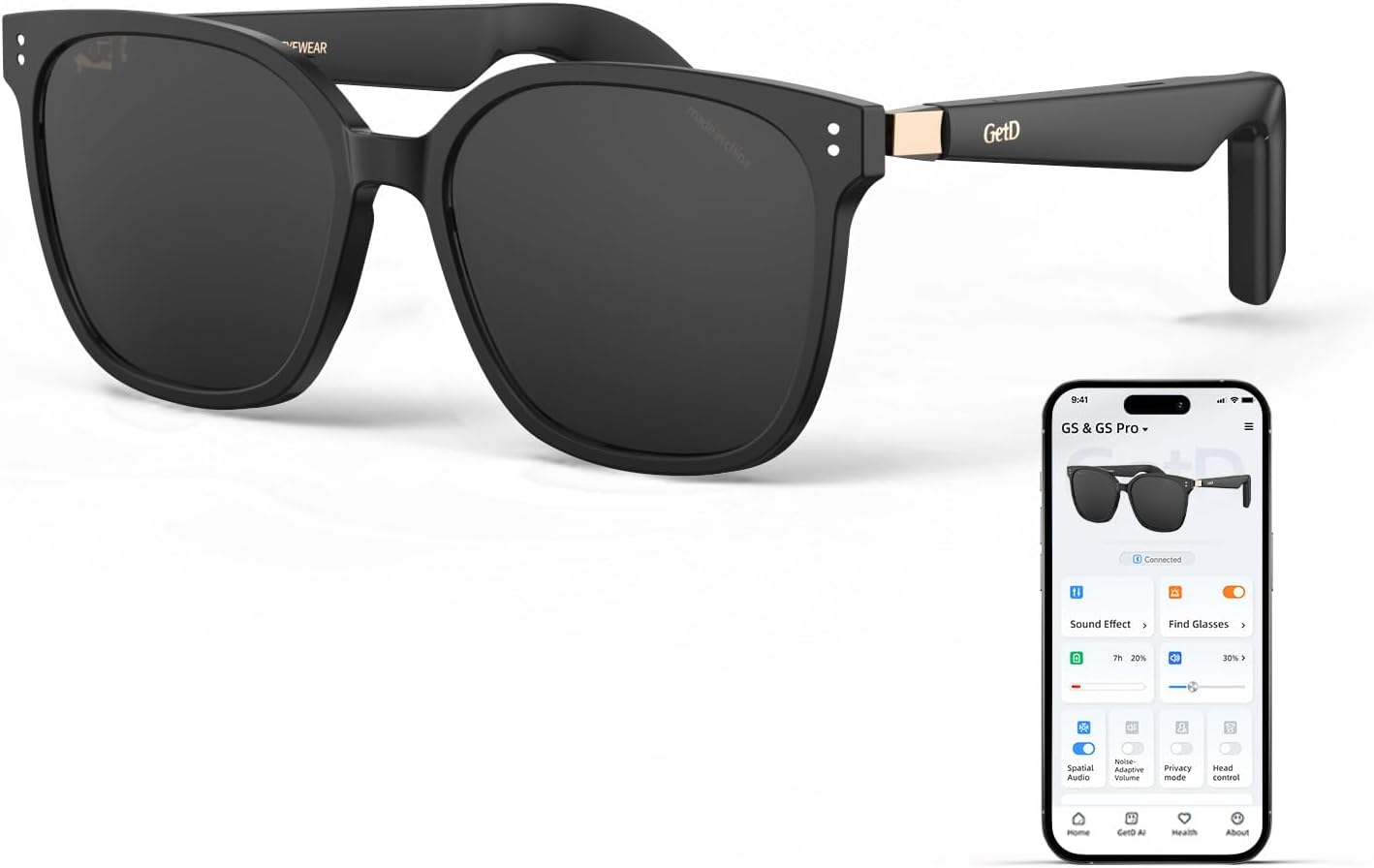 AI Sunglasses with Real-time Translation and Music Features