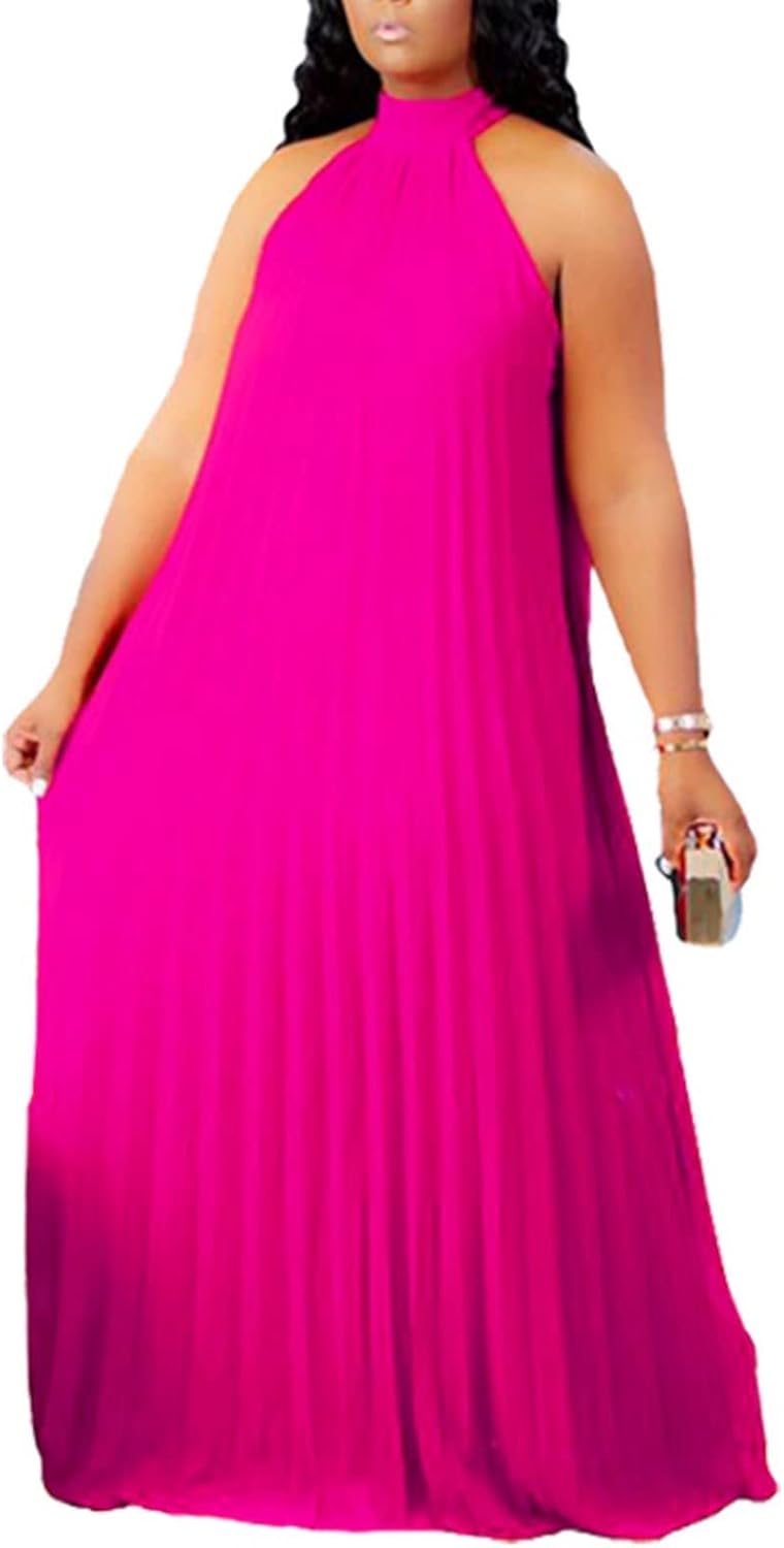 Aro Lora Womens Casual Sleeveless Plus Size Maxi Dress Review
