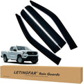 Window Visors Rain Guards for Nissan Frontier Crew Cab 2022 2024
