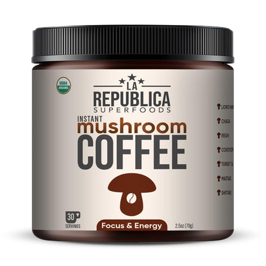 Organic Mushroom Coffee Boost - LRLA Superfoods