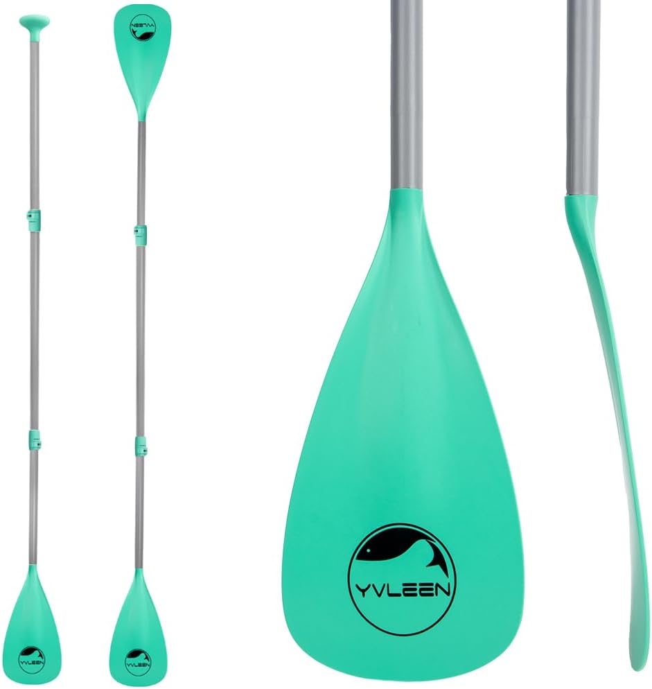 YVLEEN SUP Paddle Board Paddle - Adjustable 4-Piece Kayak Paddle