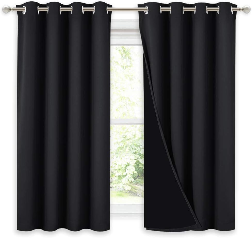 NICETOWN Truly Blackout Curtains for Complete Light Control