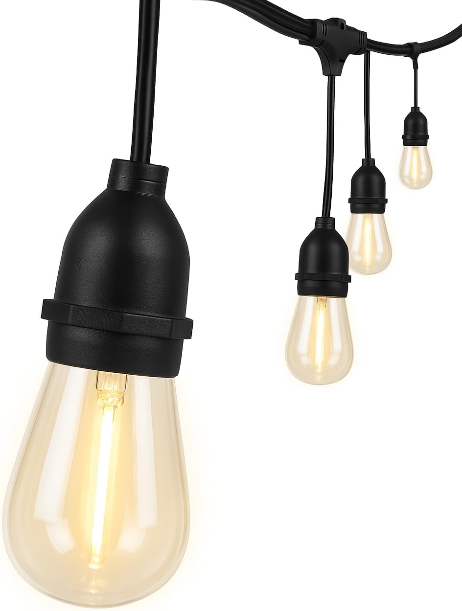 Feit Electric LED String Lights for Outdoor Ambiance and Style