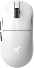 A7 Pro Wireless Gaming Mouse White - 59g Lightweight Precision
