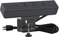 Desk Clamp Power Strip with 65W USB-C & USB-A Ports - Edge Mount