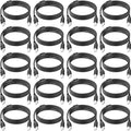 20 Pack USB A to B Printer Cable 8FT High-Speed - Reliable Data