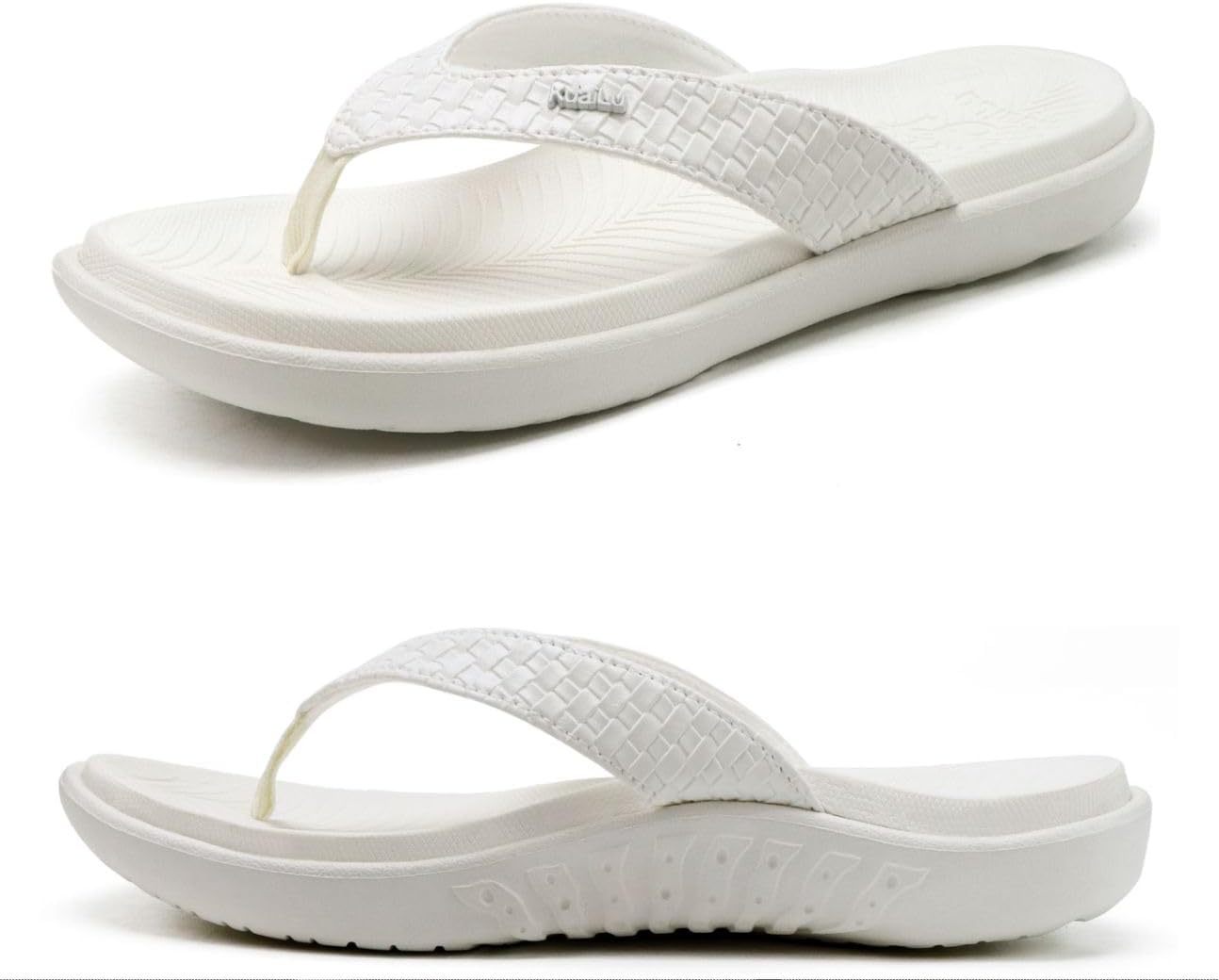 Comfortable Walking Thong Sandals with Arch Support for Women