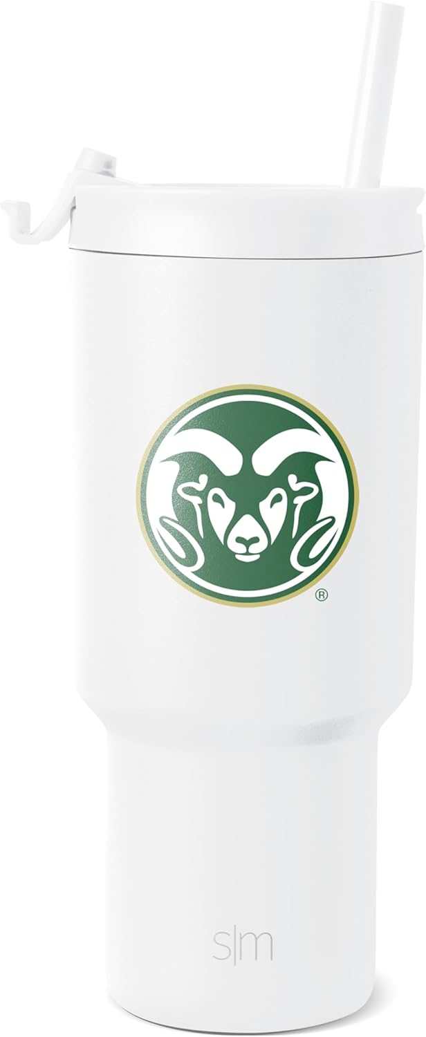 30oz Insulated Tumbler with Flip Lid and Straws for Gifts