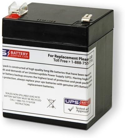 UPSBatteryCenter Compatible Replacement for APC Back-UPS ES 500VA