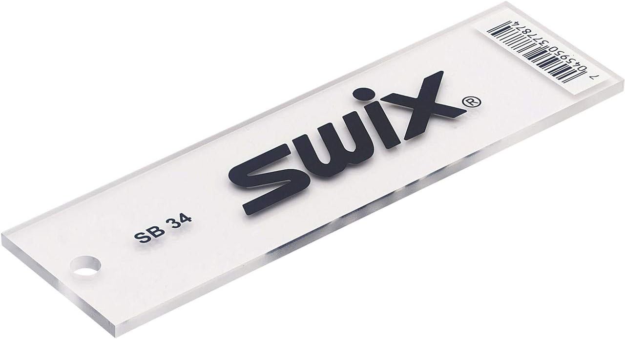 Swix Snowboard & Ski Wax Scraper - 4mm Thick