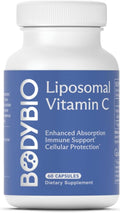 BodyBio Liposomal Vitamin C - Powerful Antioxidant for Immune Support