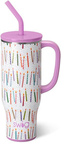 30oz Mega Mug Tumbler for Women - Insulated Handle Cup