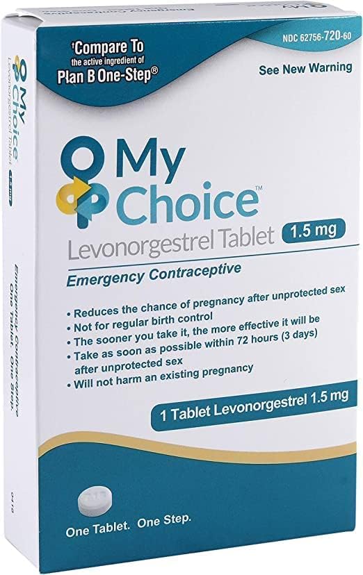 My Choice Emergency Contraceptive 4 Pack for Quick Relief