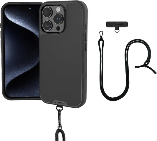 Smartish iPhone 16 Pro MagSafe Case with Crossbody Lanyard Strap