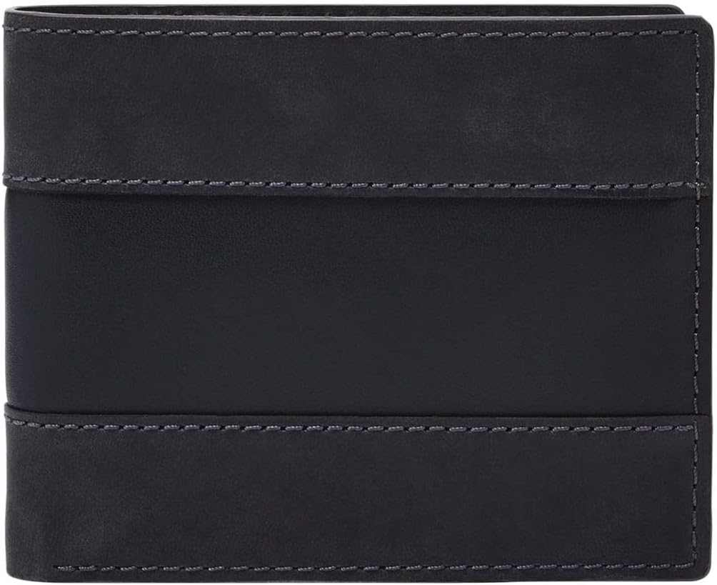 Fossil Men's Leather Bifold Wallet with Flip ID Window Review