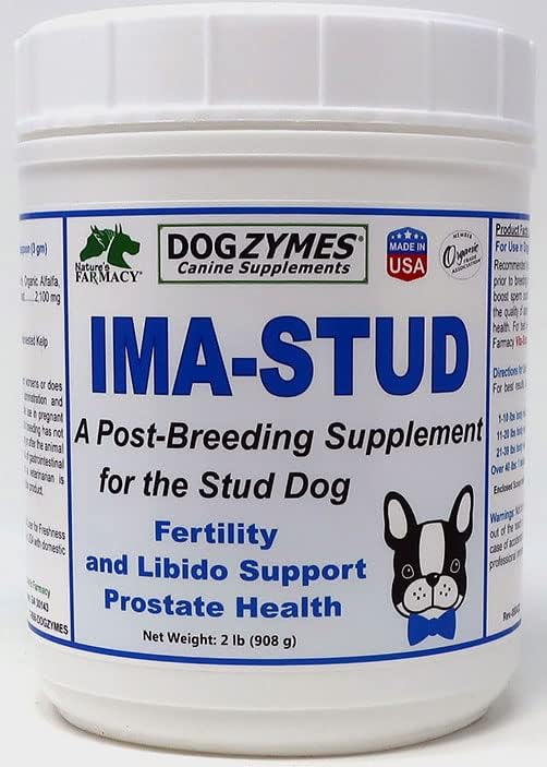 Dogzymes Ima Stud Daily Supplement for Enhanced Dog Vitality