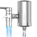 WINGSOL Stainless Steel Faucet Water Filter - Temp LED & PFAS