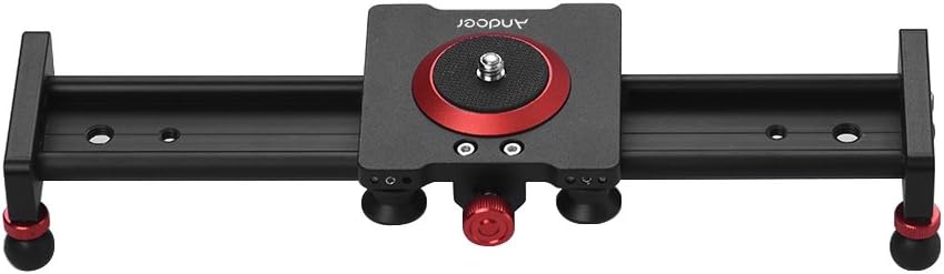 30cm Aluminum Alloy Camera Track Slider for Smooth Filming