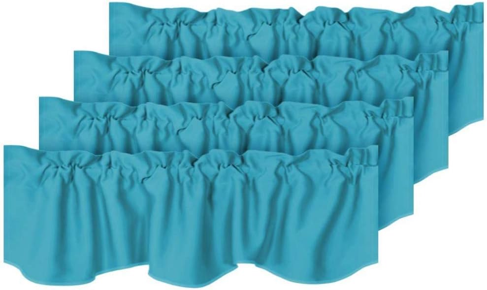 H.VERSAILTEX Blackout Curtain Valances for Kitchen Windows