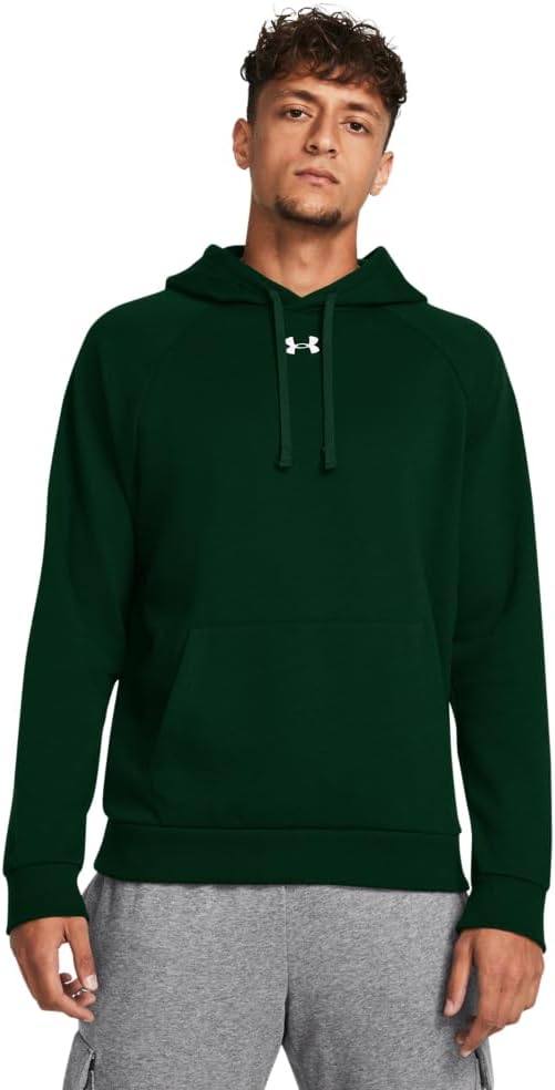 Under Armour Men's Rival Fleece Hoodie for Ultimate Comfort
