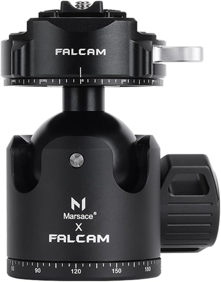 Falcam Tripod Head Kit XB-3R: Quick Release Dual Panorama Ball Head
