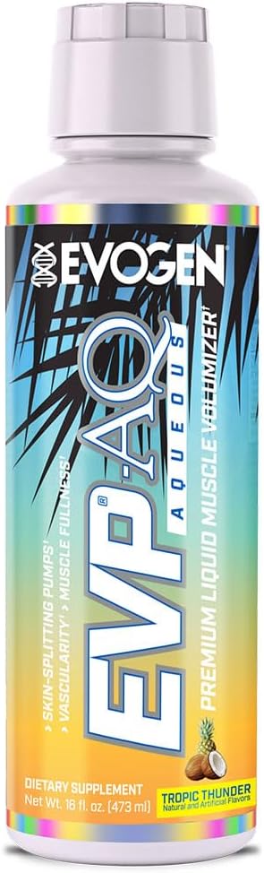 Evogen EVP AQ Liquid Glycerol Muscle Volumizer for Pumps
