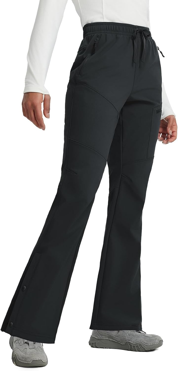 Baleaf Women's Waterproof Pants for Hiking and Snow Sports
