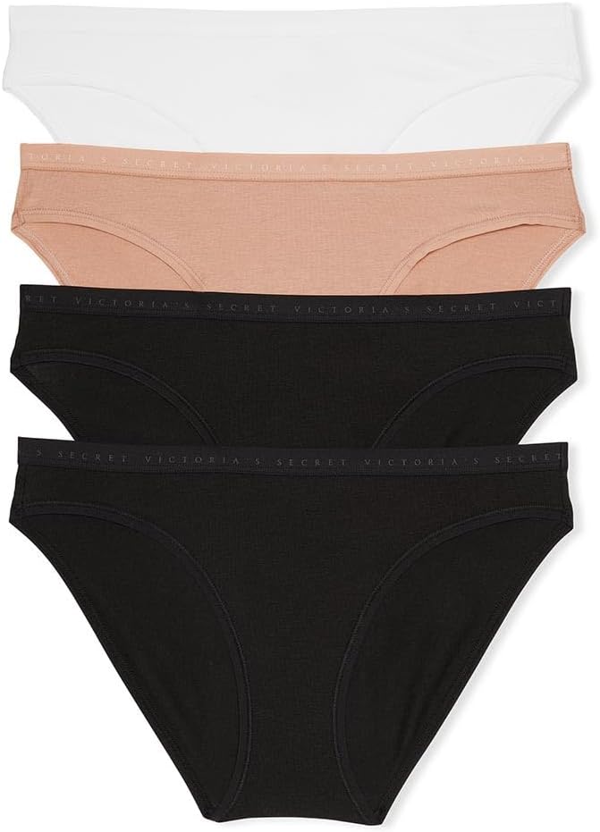 Victoria's Secret Women's Cotton Bikini Underwear Multi Pack